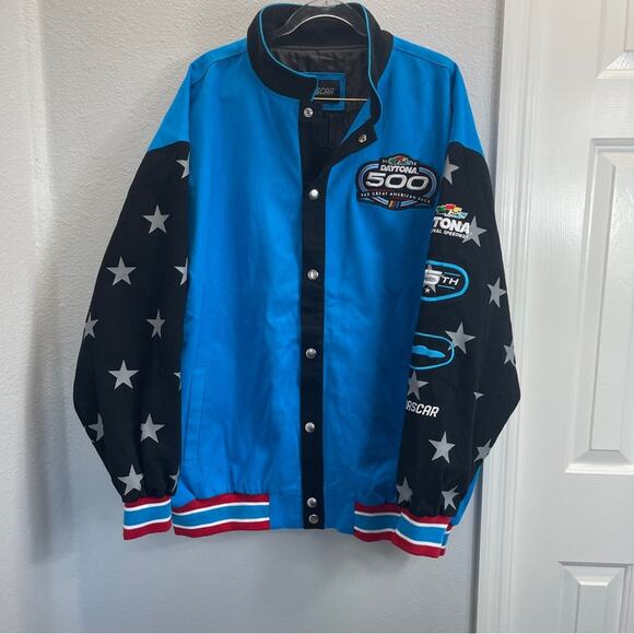 Nascar Daytona 500 Full Snap Jacket 2023 - Picture 2 of 16